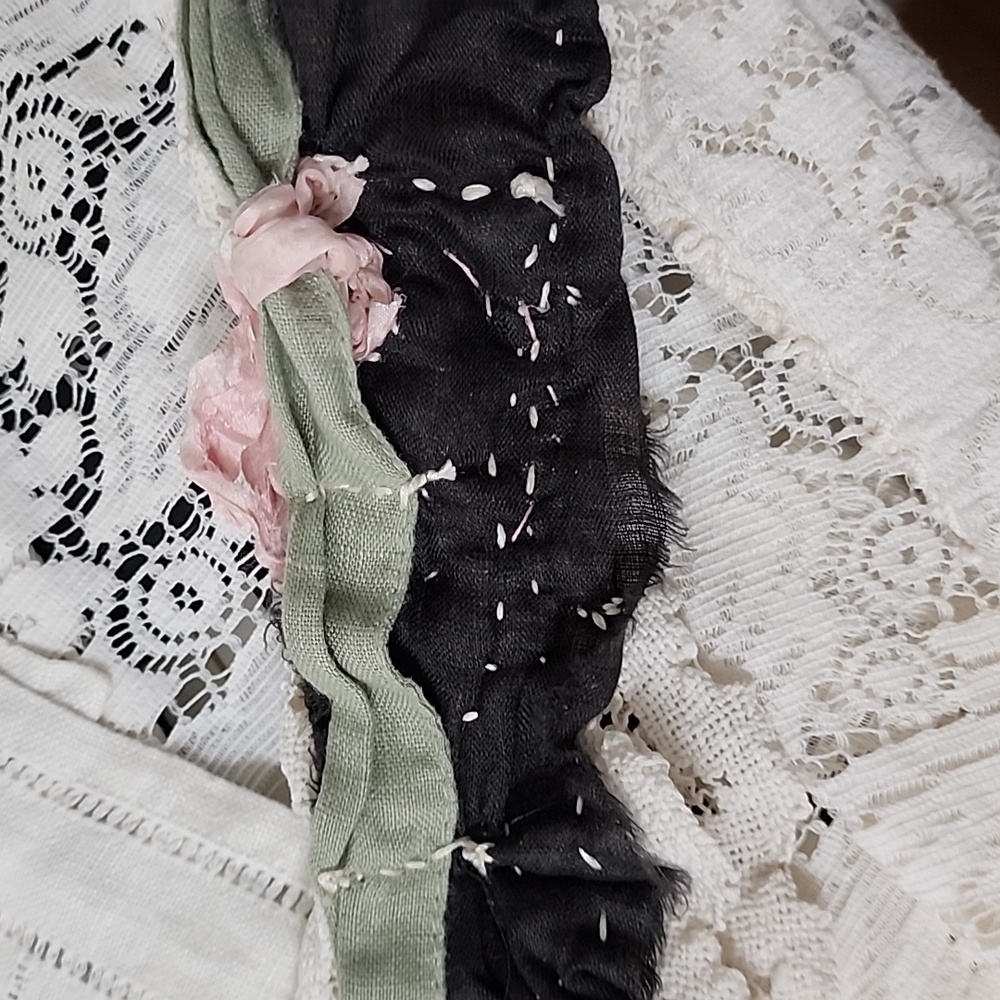 ♥️JABOT🩷 🌹👸🏼⚘️MOSSIE ANNA ARTISAN DESIGN NWT OOAK - Picture 9 of 10